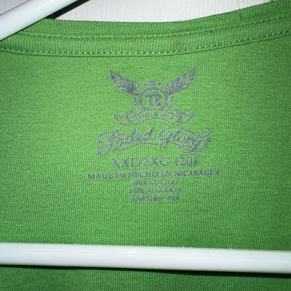Vintage Faded Glory Top XXl - Picture 2 of 3
